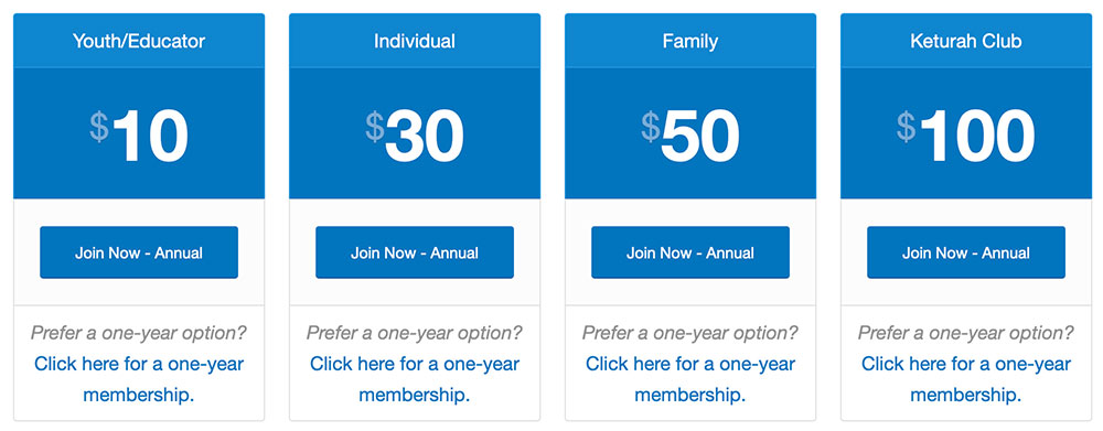 MACK Membership Options