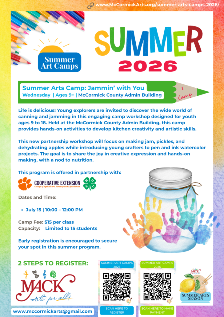 7 MACK Summer Arts Camps 2026 - Performance Art Youth